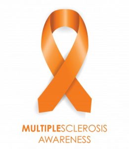 Multiple Sclerosis Awareness Ribbon